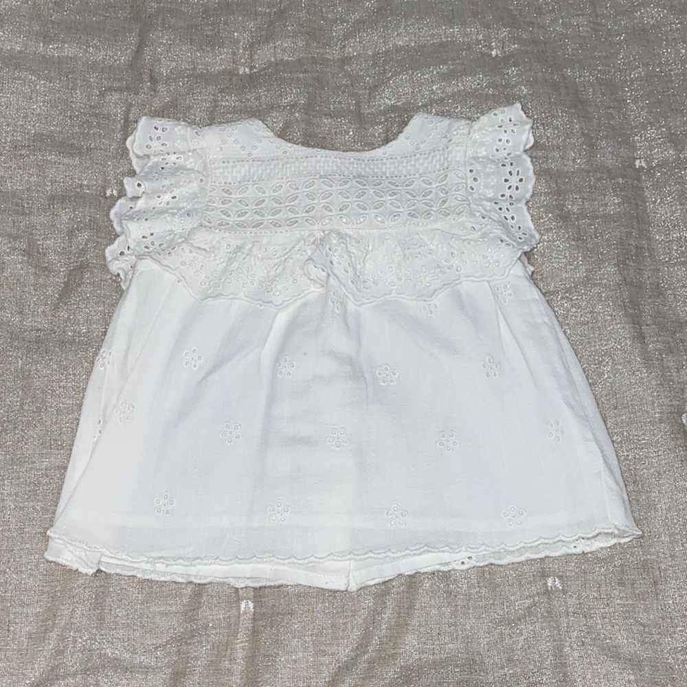 Cute Gurls White Top from Zara